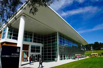 The Jon and Judith Larson Student Center building